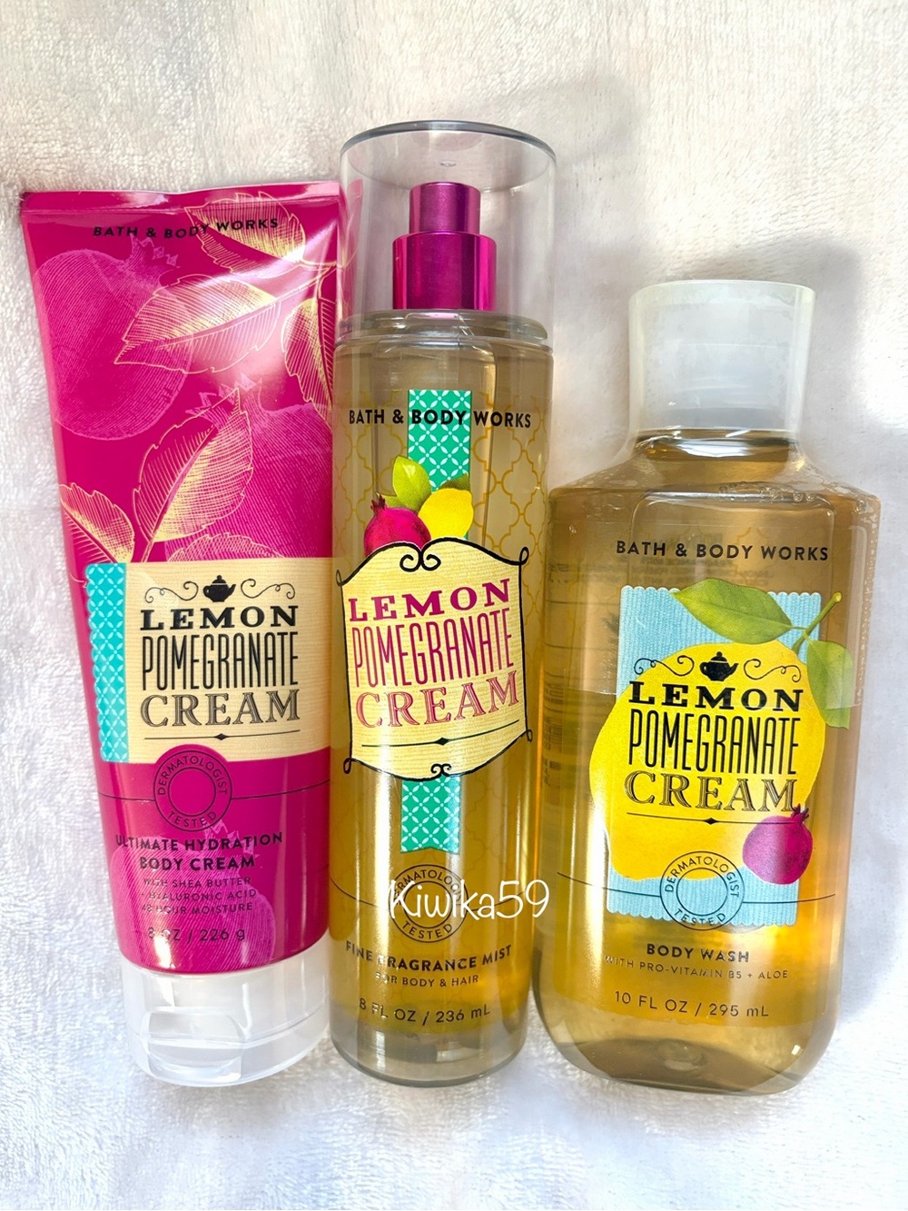 Bath & Body Works Lemon Pomegranate Cream